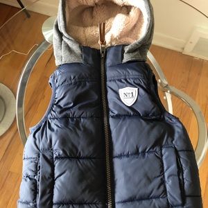 Toddler hooded vest